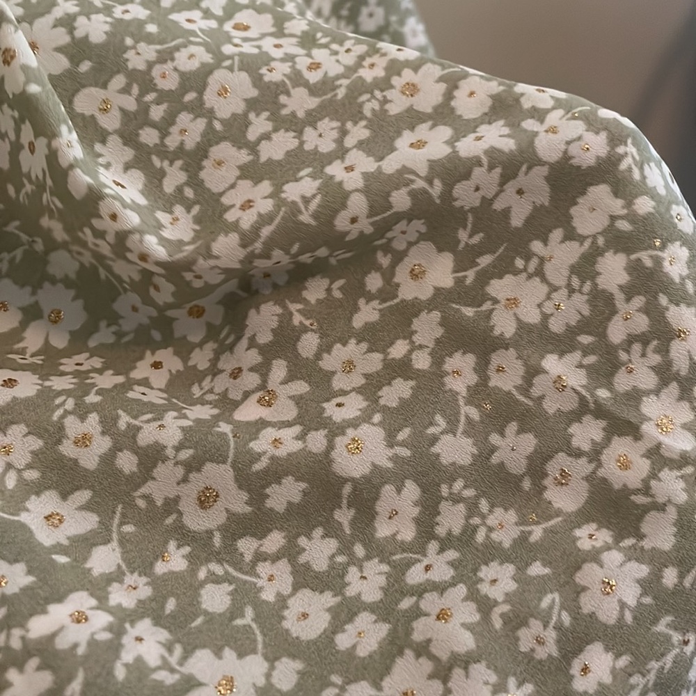 Floral Spaghetti string top - Picture 4 of 6